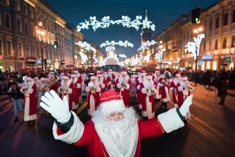 Новогодние каникулы в петербурге