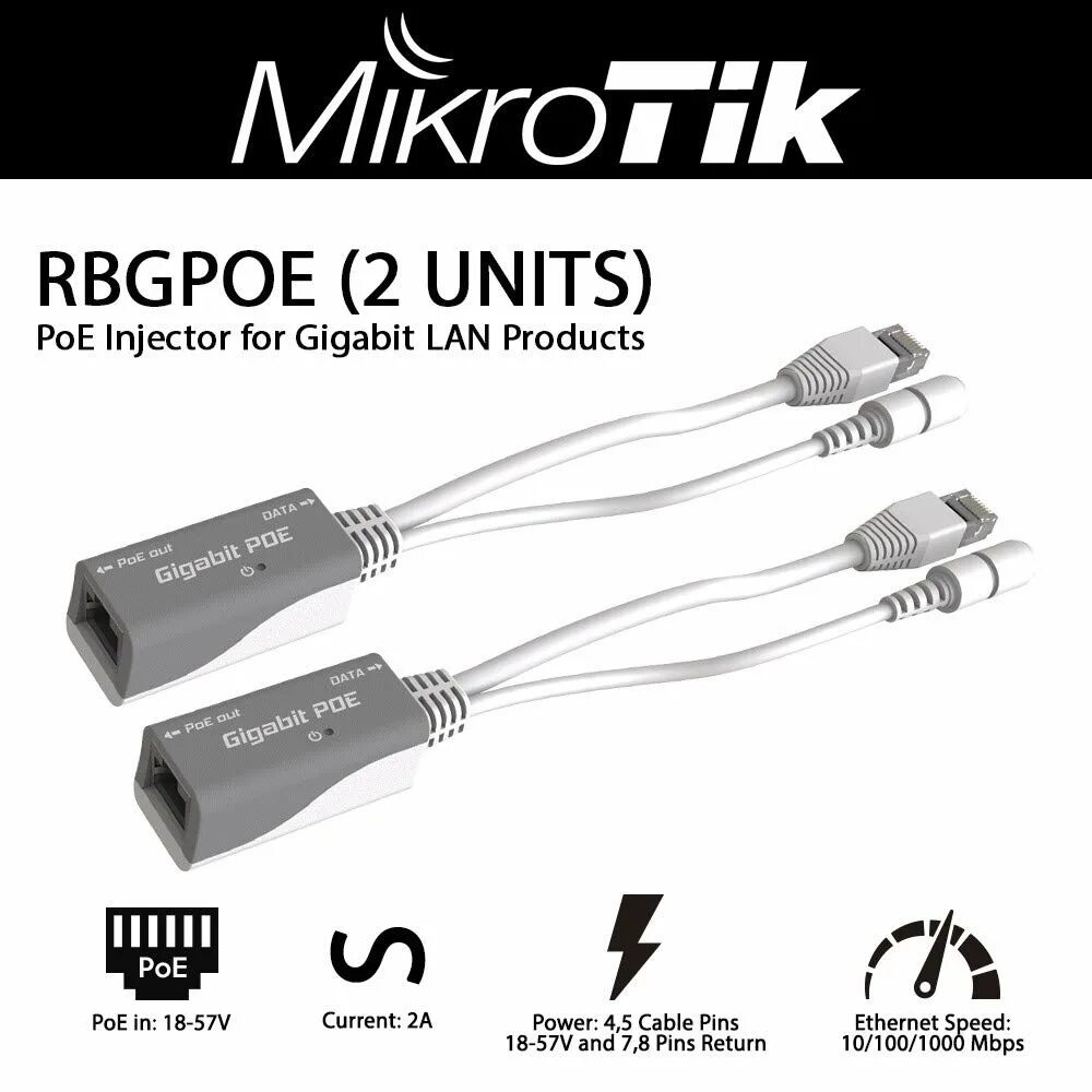 Poe gigabit. POE-инжектор Mikrotik RBGPOE. Переходник для POE Mikrotik. RBGPOE блок питания Mikrotik Gigabit POE injector. Mikrotik POE injector.