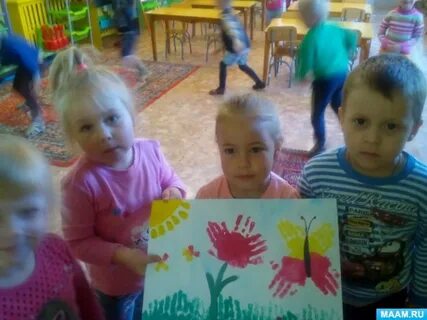 Занятие в младшей группе до свидания лето