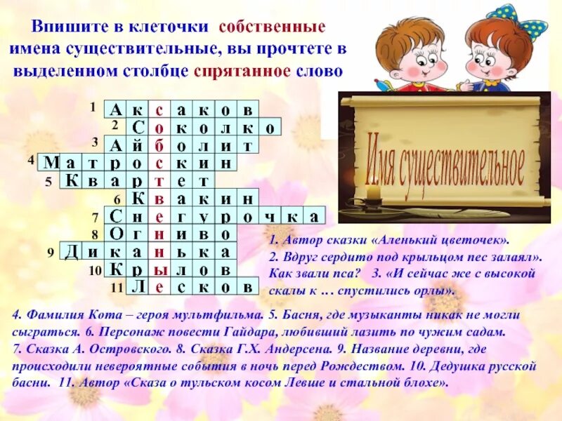 Кроссворд на тему россия 10 слов. Кроссворд по русскому языку. Красфордытпо рускому ятзыку. Кросвордимясуществительное. Кроссворд на тему имя существительное.