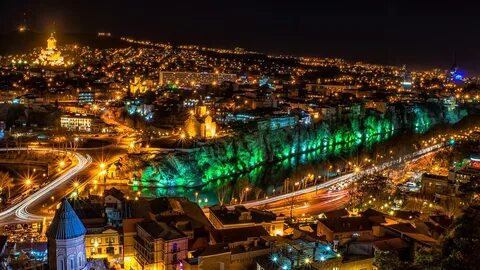 Ночная грузия - фото