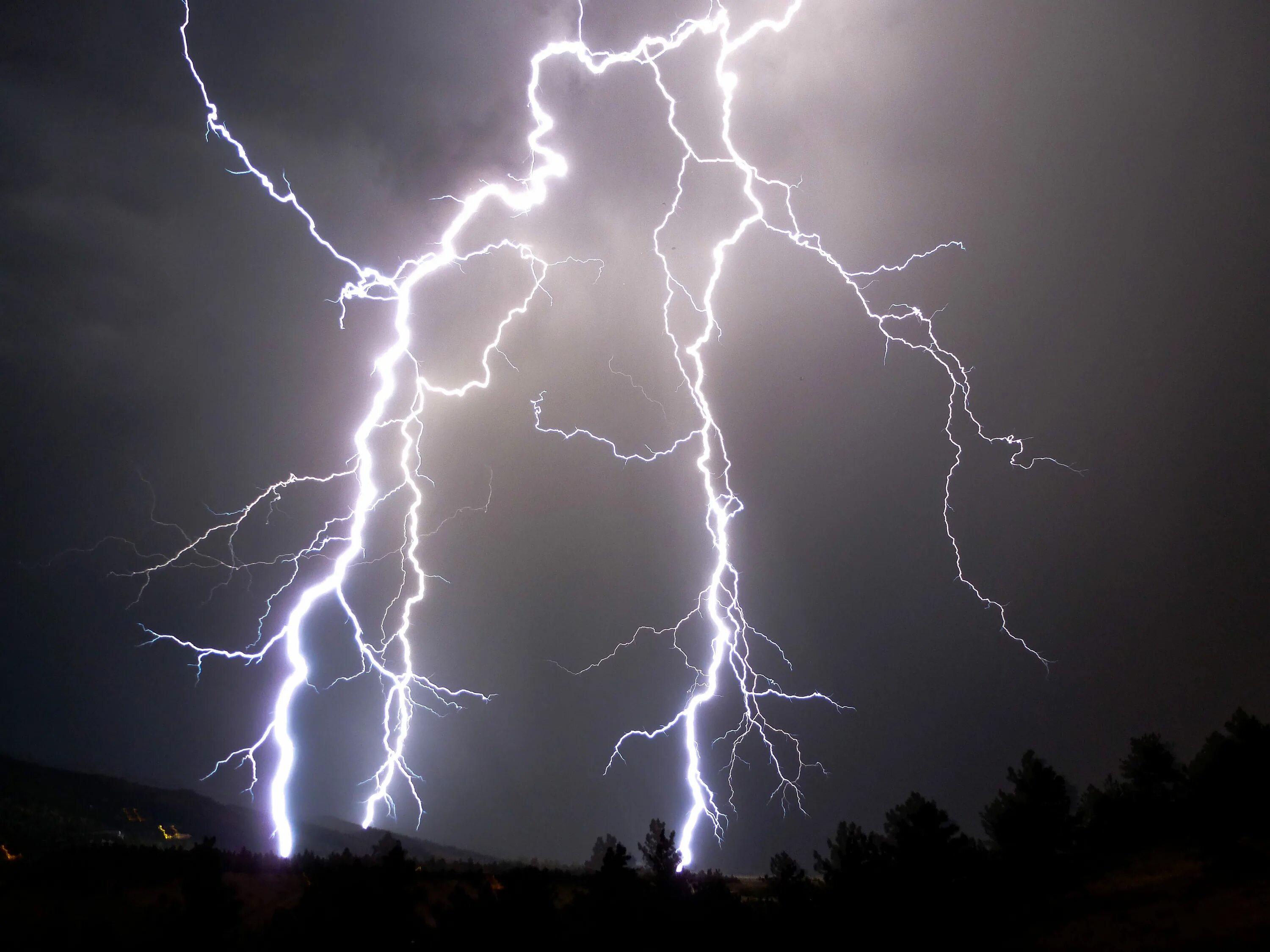 Lightning run. Lightning run