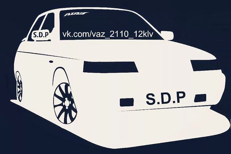 Ваз тюнинг наклейки Принт DFTZ #1 Lada 21073, 1,6 л, 1999 года другое DRIVE2