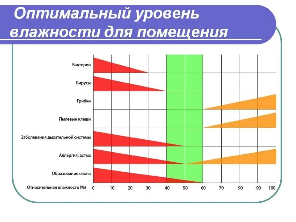 Какая влажность оптимальна