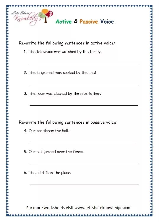 Active into Passive Worksheets. Active Passive Voice Worksheets. Active Voice Worksheets. Passive Voice Active Voice Worksheets.