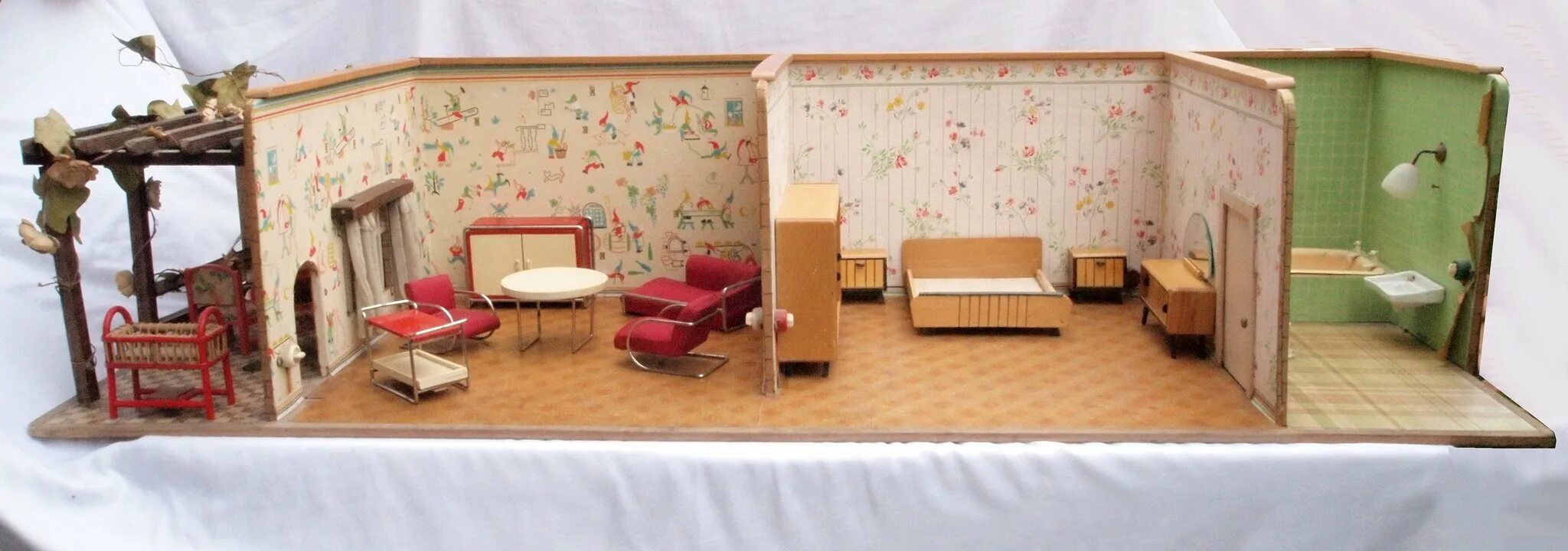 Комната из пластилина. Кукольные домики ГДР. Кукальнаякомната из Картана. Мебель для кукольного домика. Комната из картона.