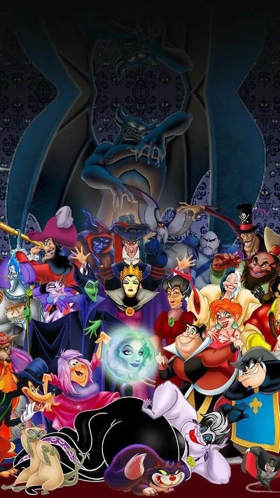 Парад злодеев. Disney Villains. Уолт Дисней злодей. Злодейки Диснея. Злодеи Диснея.