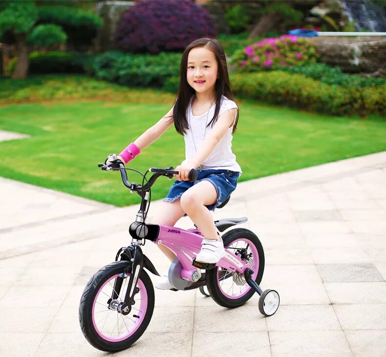 Велосипед для девочки 14 дюймов. Велосипед Jianer. Велосипед для ребенка 11 лет. Велосипед 12 дюймов для девочки. Ребенок на велосипеде 16 дюймов.