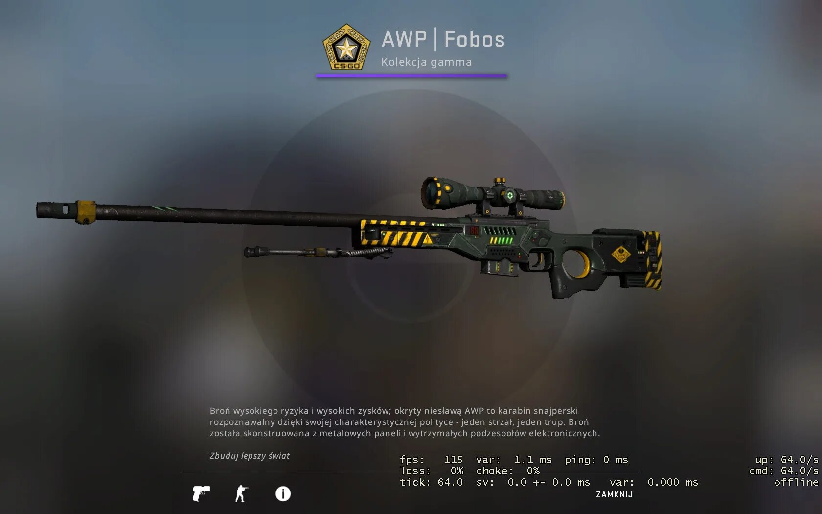 АВП Фобос. AWP Фобос STATTRAK. Коллекция АВП Фобос. Крафт АВП Фобос.