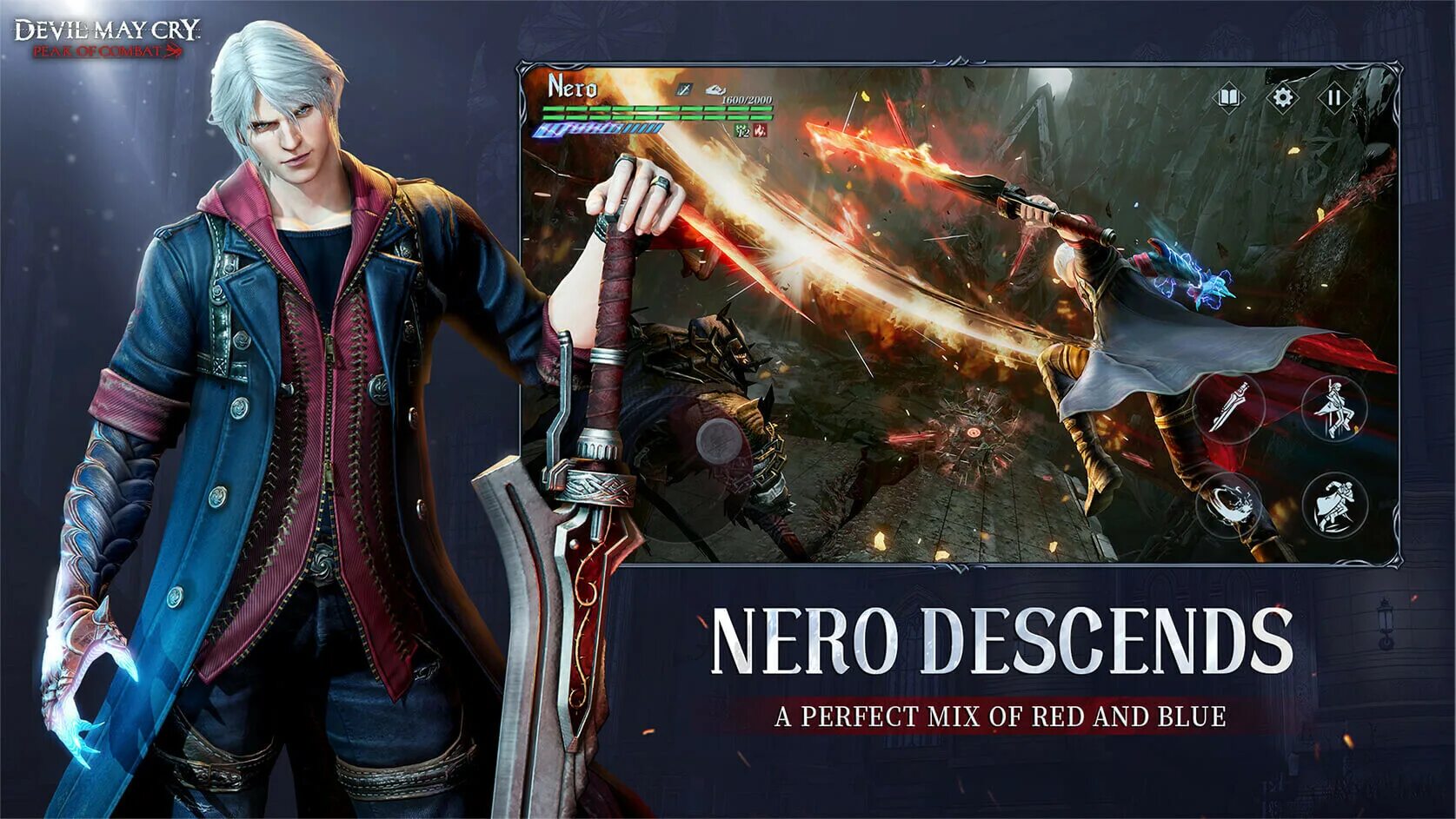 Dmc peak of combat mod. Dmc peak of combat. devil may cry: peak of combat. девил май край мобайл. новогодний dmc неро.