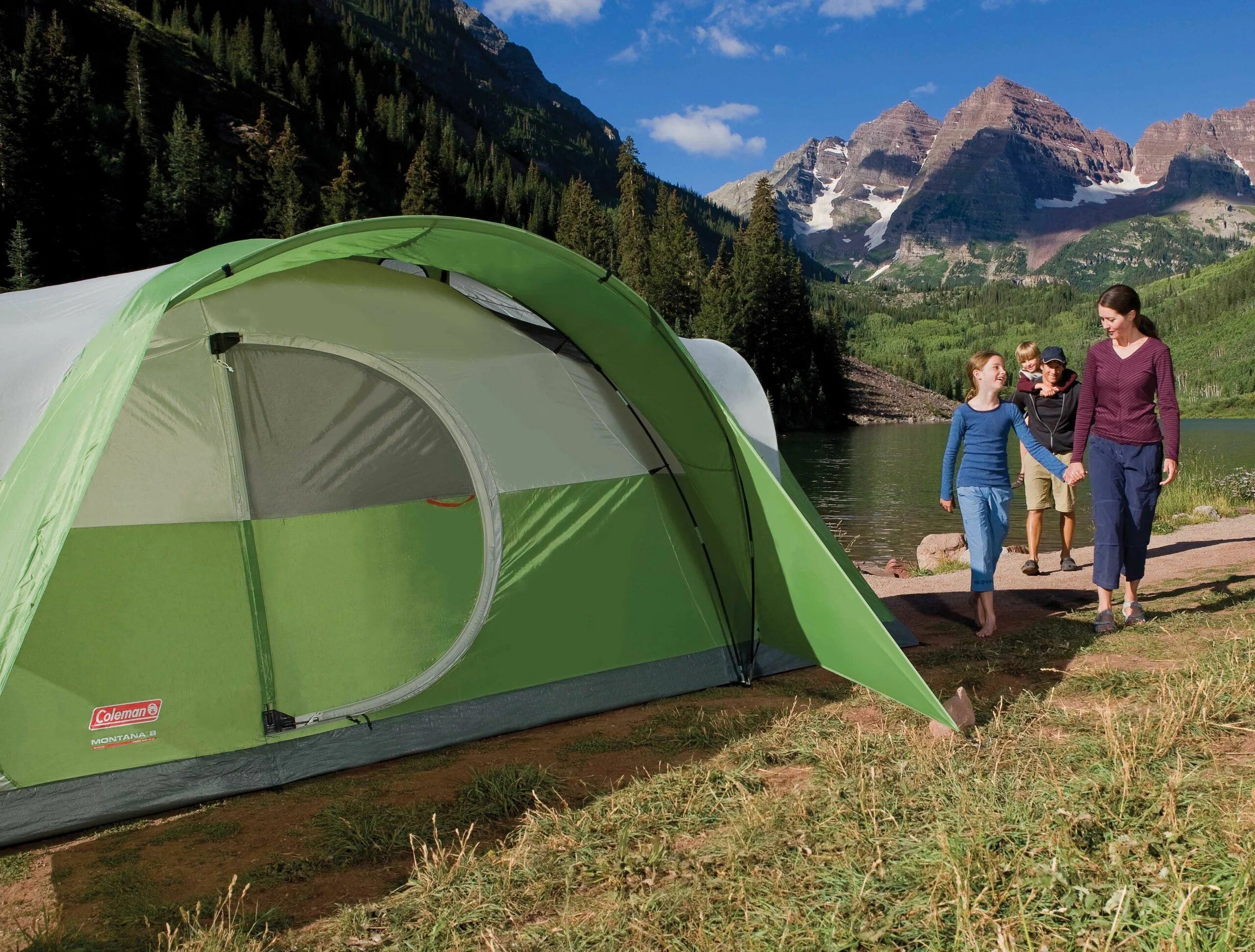 Как выбрать палатку туристическую. Палатка Coleman Family. Палатка Камп 3 Монтана. Палатка best Camp Montana 4. Coleman Camping Tent.