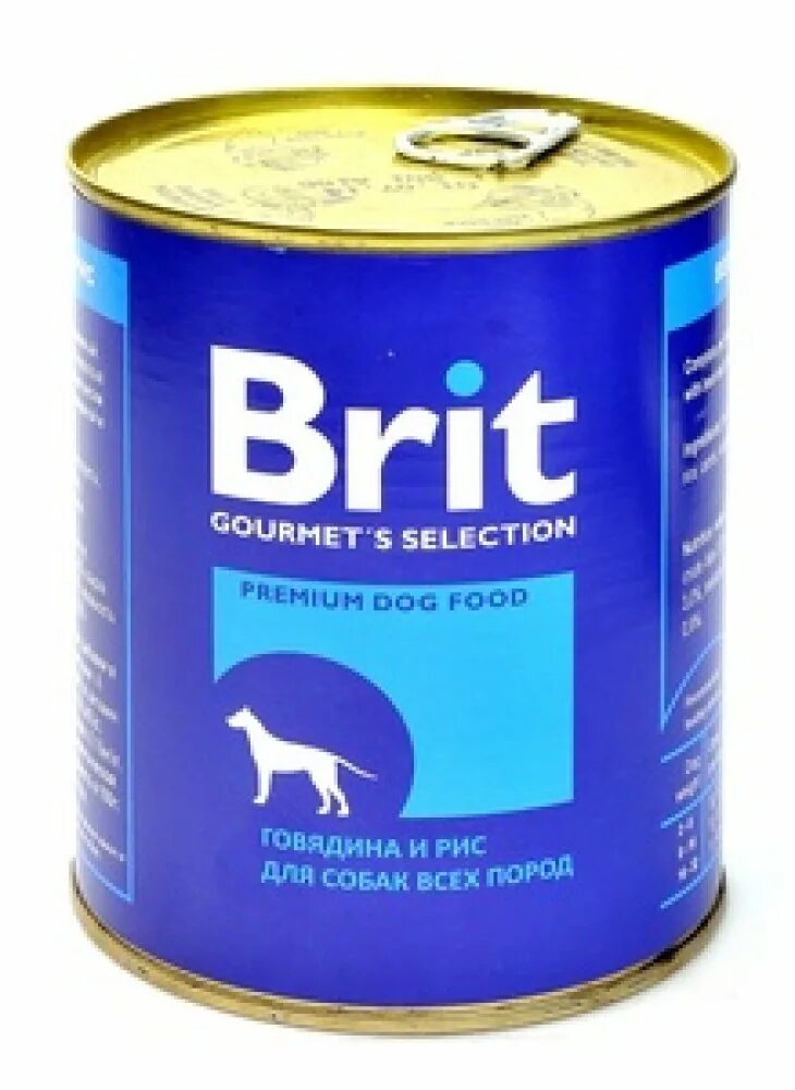 Корм для собак консервы 850 г. Brit консервы для собак. Консервы для собак всех пород Brit говядина и сердце, 850г. Брит консервы для собак 850гр.