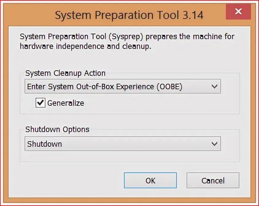 First boot во время операции sysprep. First boot во время операции sysprep
