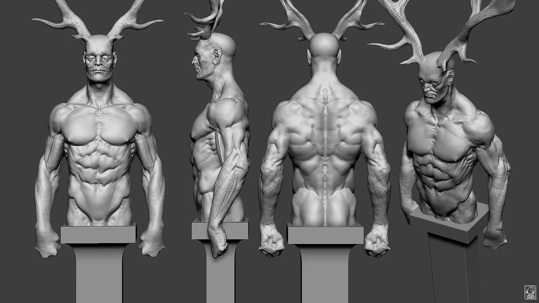 Рога 3д модель. Олень zbrush. человек носорог zbrush. zbrush мышкой. моделька мыши zbrush.