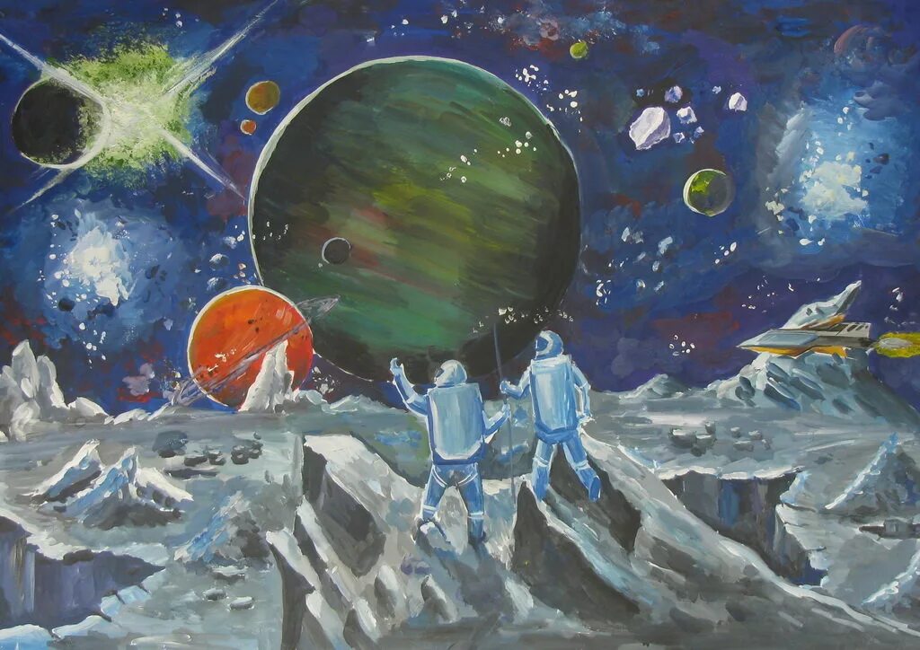 иллюстрации на тему космос. космос мультяшный. тема космос для детей. детям о космосе. космическое путешествие для детей.