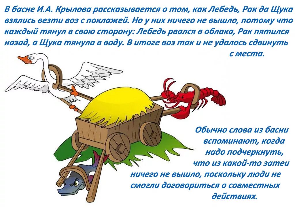 Басня крылова злодейка западня. А воз и ныне там Крылов. Лебедь, щука и рак. Басни. Поговорка а воз и ныне там. А воз и ныне там басня.