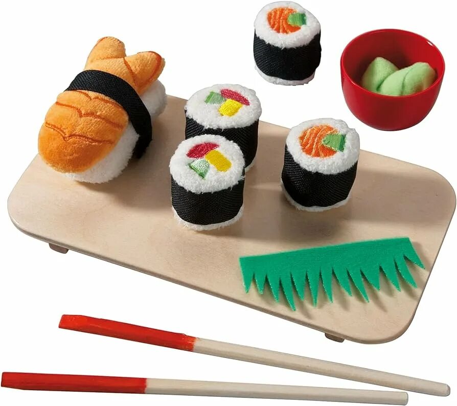 Игрушечный набор суши. Суши для детей. Дети и роллы. Сервировочный набор для суши. Можно ребенку суши
