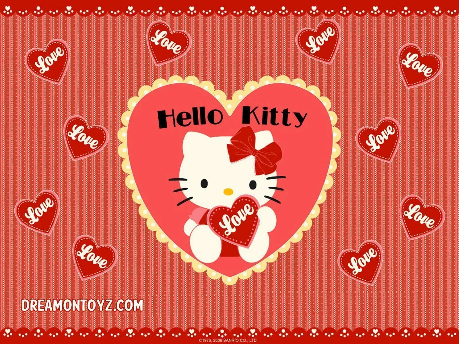 Hello red. Валентинки с Китти. Валентинки на 14 февраля hello Kitty.