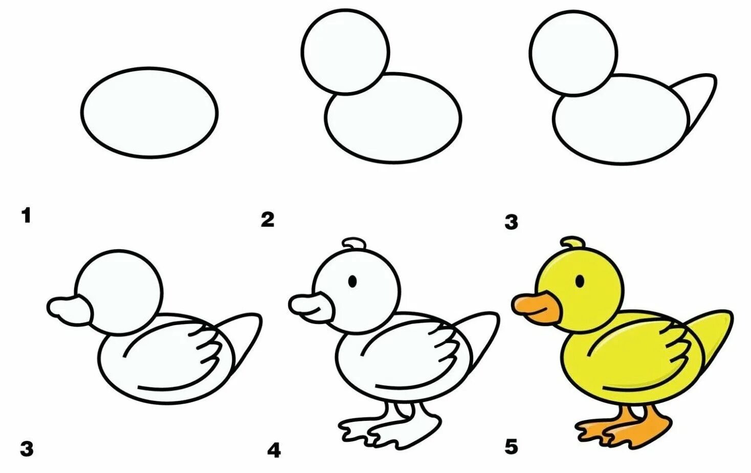 Картинки для 1 класса легкие