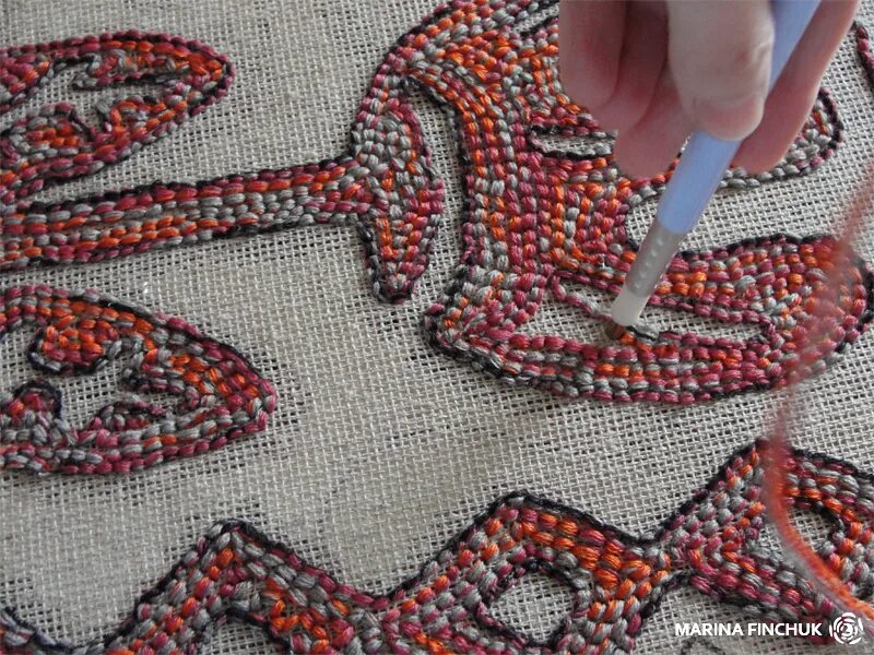 ковровая вышивка. техника вышивки ковров. вышивка ковровая техника. техника вышивки ковров. панч нидл вышивание ковра.