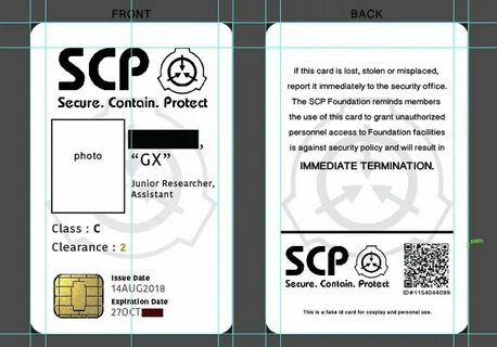 Как сделать карты scp