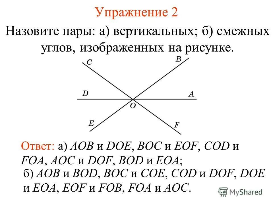 Смежные и вертикальные углы. Пары вертикальных углов. Пары смежных углов на рисунке. Пара смежных углов.