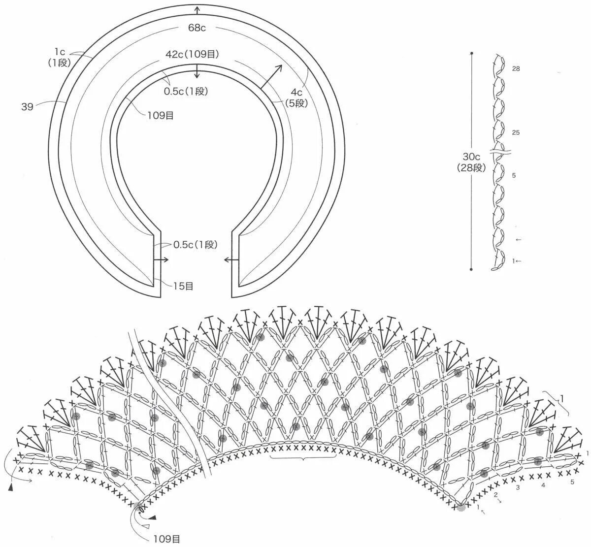 Связать воротничок для начинающих. Схема вязания воротничка крючком. Связать крючком воротник на платье схема и описание. Вязание крючком воротники на платье со схемами и описанием. Связать воротничок для начинающих.