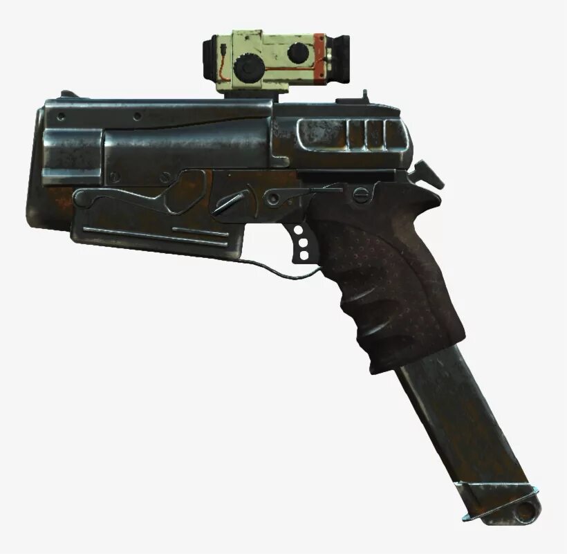 76 10 4. Лазерный револьвер Fallout 4.