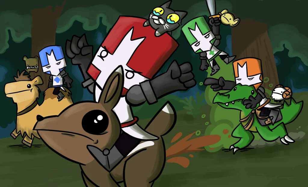 Кастл крашерс 2008. 4 Рыцаря Castle Crashers. Castle Crashers 2012г. Castle Crashers Castle Crashers. Кастл крашерс персонажи