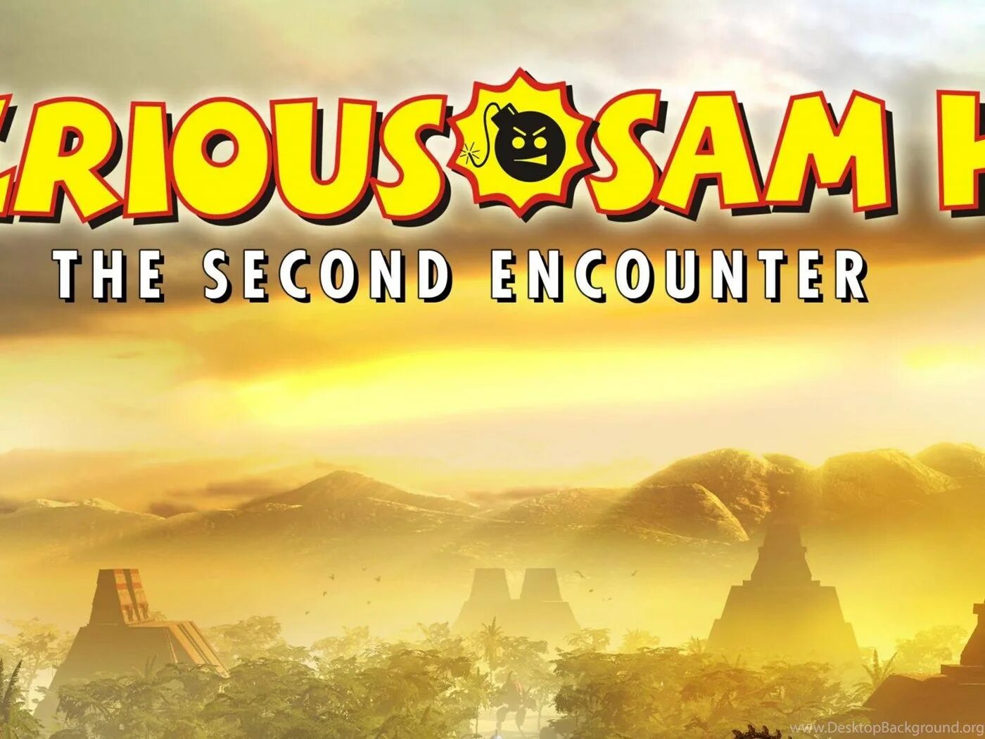 Serious Sam the second encounter. Serious Sam 2 HD. Крутой Сэм the first encounter. Серьёзный Сэм second encounter.