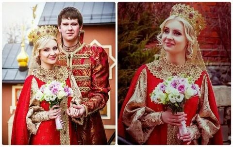 Свадьба в национальных костюмах