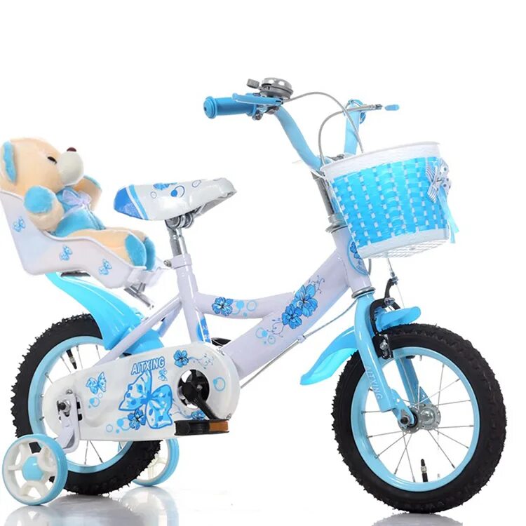 Велосипед для девочки 14 дюймов. Велосипед четырехколесный на 14 дюймов. Велосипед детский голубой. Велосипед голубой для девочки. Велосипед для девочки четырехколесный.