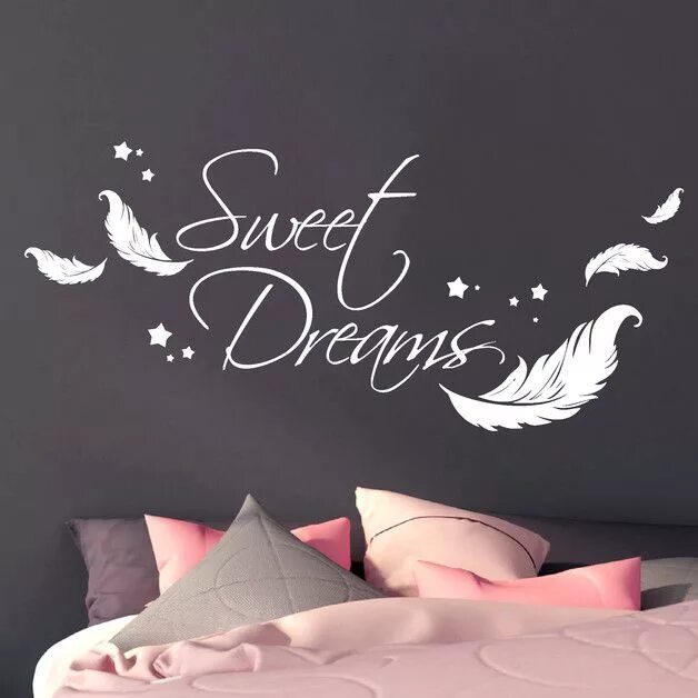 Включи sweet dream. Наклейка в спальню сладких снов. Sweet Dream. Студия Sweet Dreams.