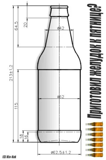 Диаметр бутылки 1 литр. Диаметр пивной бутылки 1.5 литра. Высота бутылки 1.5 литра. Диаметр пивной бутылки 05.