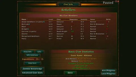 Advanced clans
