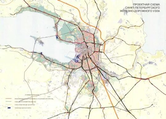 Новая карта дорог санкт петербурга