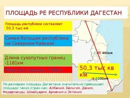 Наибольшая горная протяженность