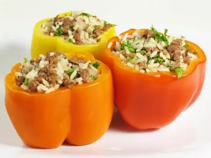Перец с мясом ленивый