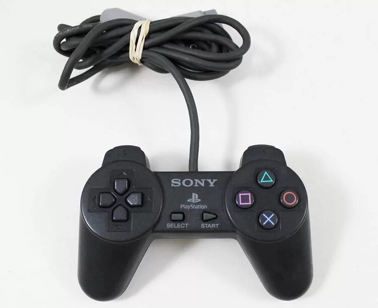 Playstation 1 черная. Джойстик сони плейстейшен 1. Ps1 Controller. Геймпад Sony ps1. Sony PLAYSTATION 1 контроллер.