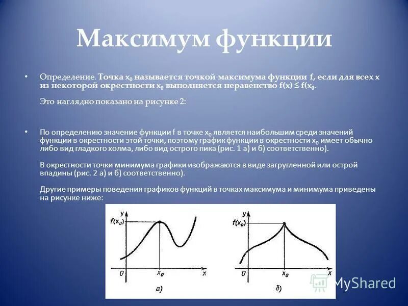 Окрестностью точки а называют интервал