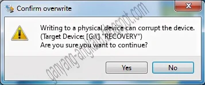 Could be corrupted