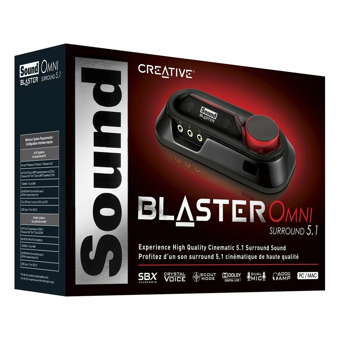 Звуковая карта creative sound blaster. Blaster Omni Surround 5.1. Creative Sound Blaster Surround 5.1. Creative Omni Surround 5.1. Звуковая карта Creative Sound Blaster Omni.