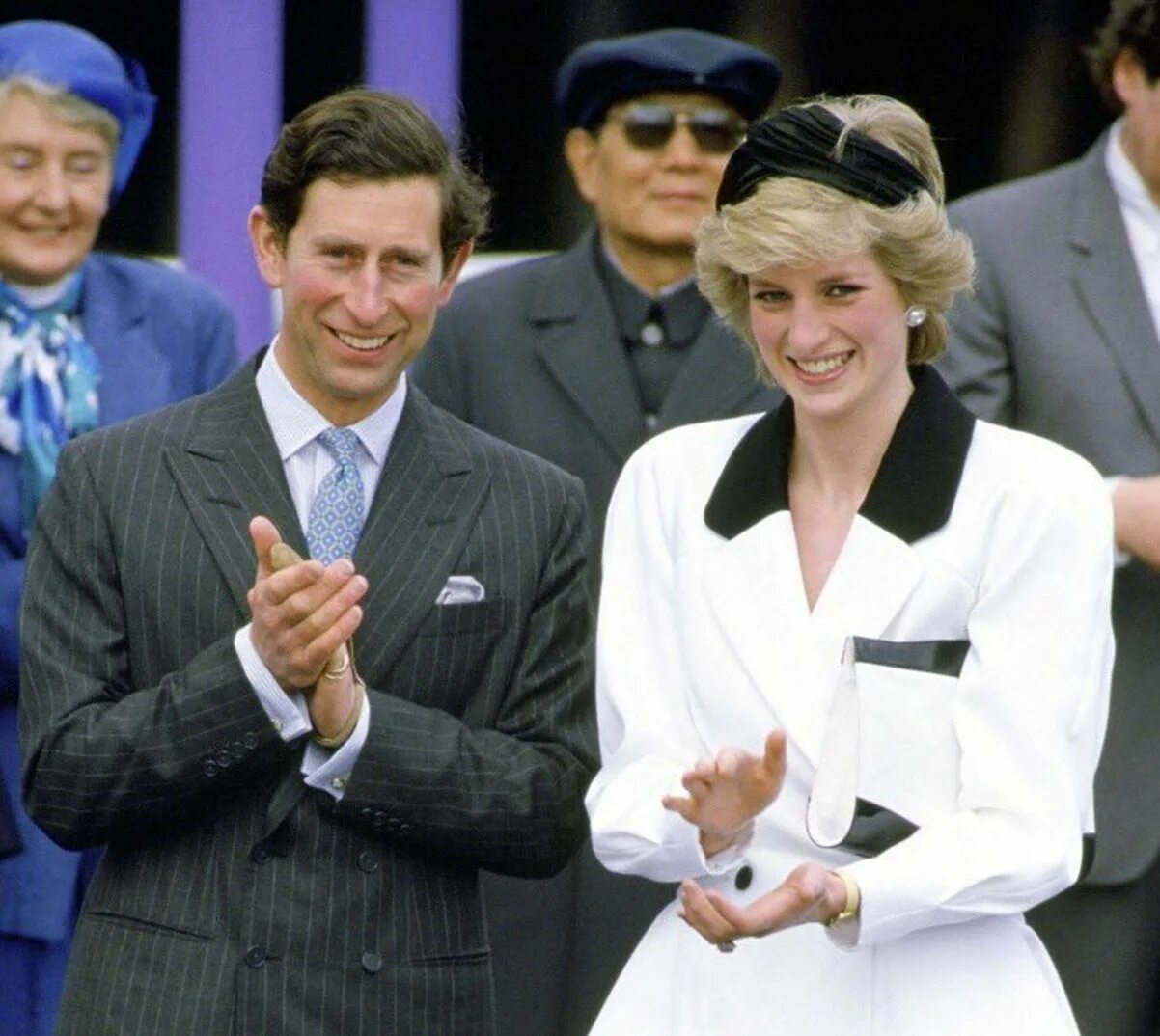 Приезд принцессы. Princess Diana and Prince Charles.