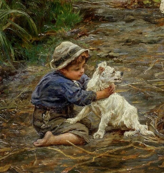 Увлекался собиранием картин. Фредерик браун - портрет художника. Сбор картошки картины русских художников. Роберт спенсер. Жатва брейгель.