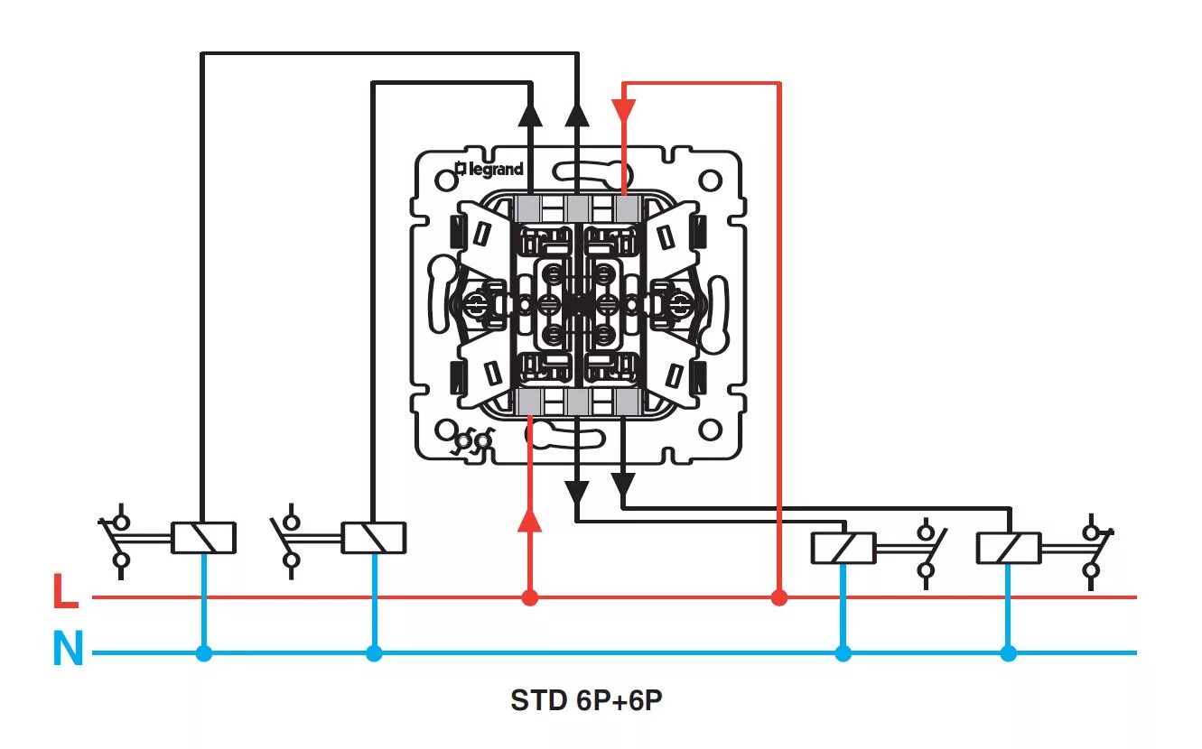 Переключатель Legrand Valena 2 клавиши схема подключения. Схема подключения 2х клавишного проходного выключателя. Legrand Valena схема подключения 2 клавишного выключателя. Проходной выключатель схема подключения на 2 клавиши. Как подключить выключатель legrand