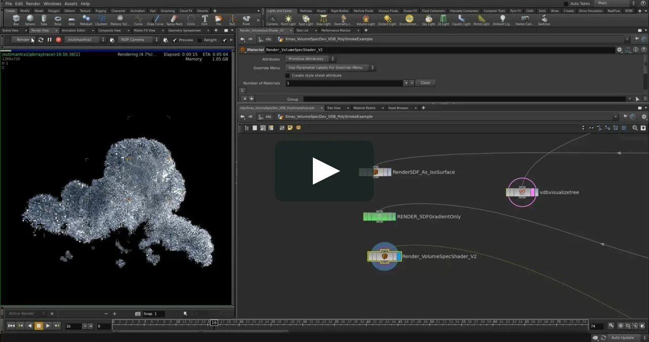 Houdini render. Houdini. houdini проекты. houdini туман.