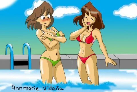 Slideshow undertale chara swimsuit.