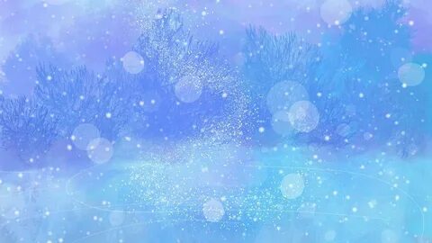 Снежный фон для презентации