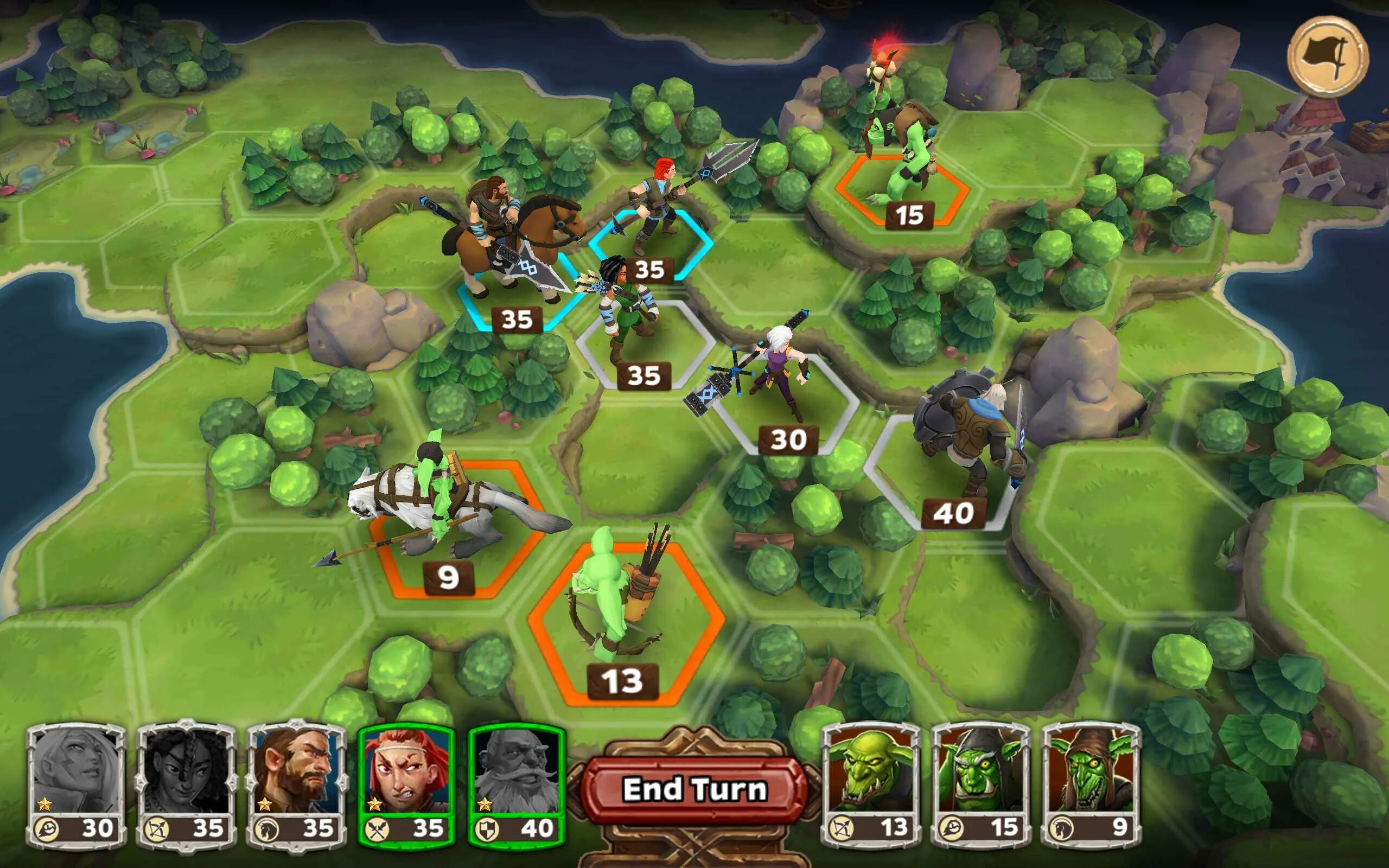 Turn based strategy