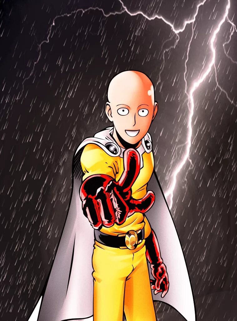 Робин Сайтама. Сайтама Соло. One_Punch_man Фандом.